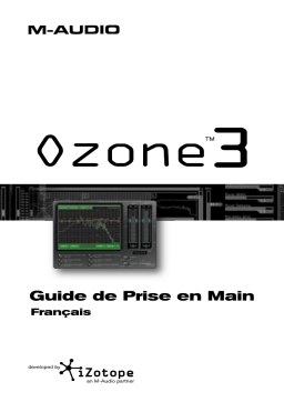 M-Audio IZOTOPE OZONE 3 Manuel utilisateur