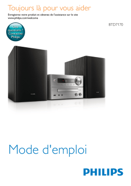 Philips BTD7170 Manuel utilisateur