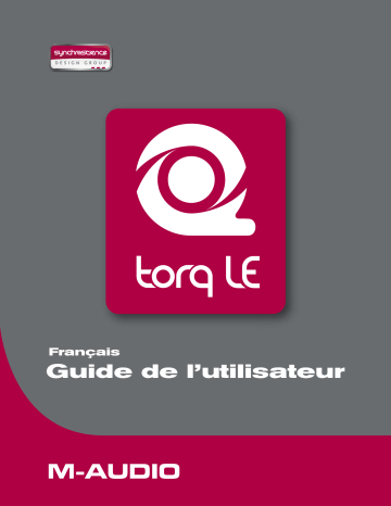 Mode d'emploi | Avid M-Audio Torq LE Manuel utilisateur | Fixfr