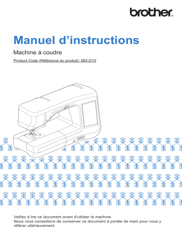 Manuel du propriétaire | Brother Innov-is VQ2 Manuel utilisateur | Fixfr