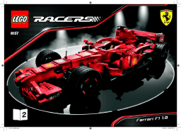 Lego 8157 Ferrari F1 1:9 Manuel utilisateur