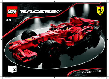 Guide d'installation | Lego 8157 Ferrari F1 1:9 Manuel utilisateur | Fixfr