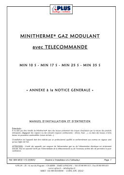 S.PLUS MIN 17 S Manuel utilisateur