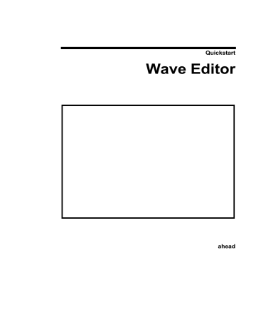 Manuel du propriétaire | Nero Wave Editor Manuel utilisateur | Fixfr