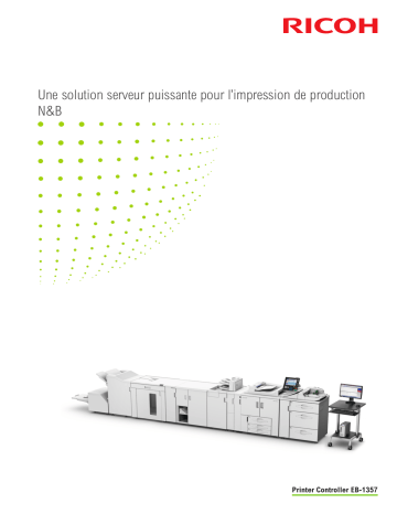 Manuel du propriétaire | Ricoh PRINTER CONTROLLER EB-1357 Manuel utilisateur | Fixfr