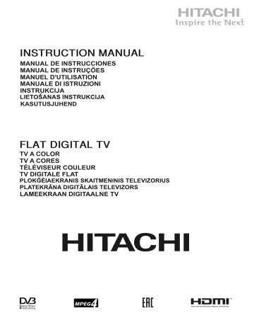 Manuel du propriétaire | Hitachi 24HE2000 Manuel utilisateur | Fixfr