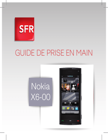 Mode d'emploi | Microsoft X6 00 sfr Manuel utilisateur | Fixfr