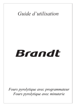 Brandt P4222VN Manuel utilisateur