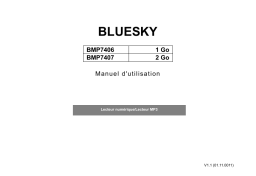 Bluesky BMP7407 Manuel utilisateur