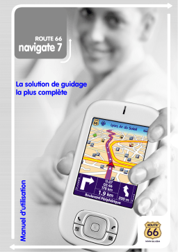 ROUTE 66 NAVIGATE 7 Manuel utilisateur