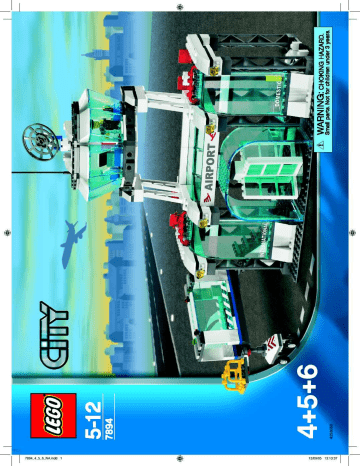 Guide d'installation | Lego 7894 Airport Manuel utilisateur | Fixfr