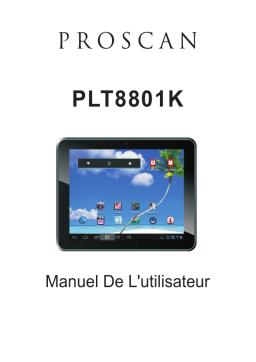 ProScan PLT 8801-K Manuel utilisateur