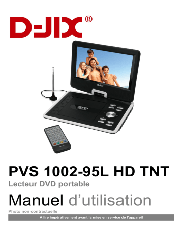 Manuel du propriétaire | D-JIX PVS1002-95LPVS1002-95LPVS1002 40LN Manuel utilisateur | Fixfr