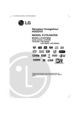 LG LH-RH7693IA Manuel du propriétaire