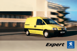 Peugeot EXPERT 1 Manuel utilisateur