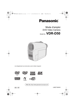 Panasonic VDR D50 Mode d'emploi