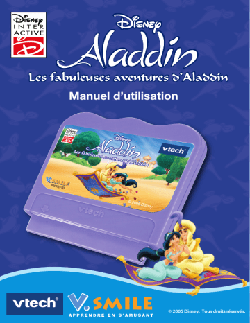 Manuel du propriétaire | VTech JEU V.SMILE ALADDIN Manuel utilisateur | Fixfr