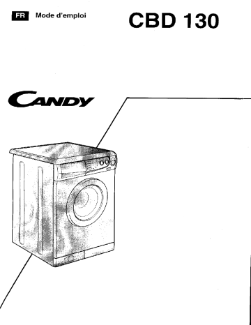 Manuel du propriétaire | Candy CBD 130 Manuel utilisateur | Fixfr