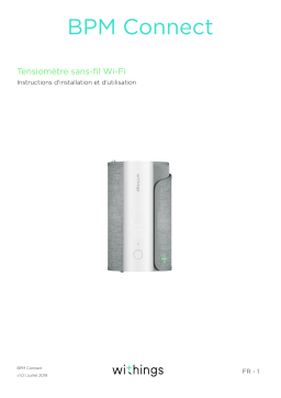 Withings BPM Connect Manuel utilisateur