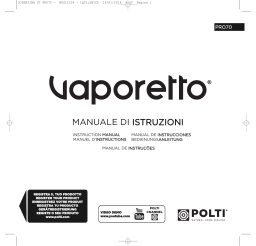Polti Vaporetto Pro 70 Manuel utilisateur