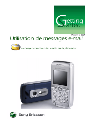 Manuel du propriétaire | Sony Ericsson K300I Manuel utilisateur | Fixfr