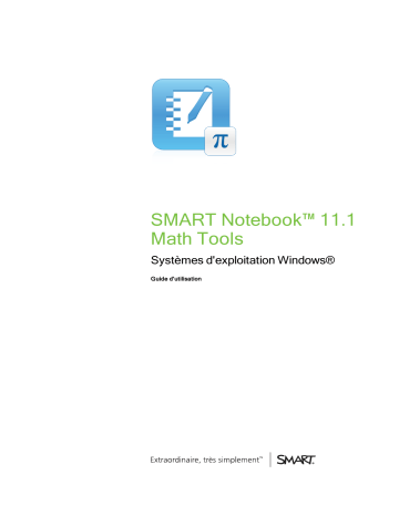 SMART Technologies Notebook 11 Mode d'emploi | Fixfr