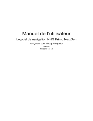 Manuel du propriétaire | MAPPY ULTI S559 EUROPE Manuel utilisateur | Fixfr