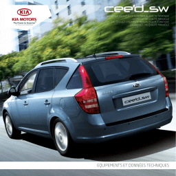 KIA CEED Manuel utilisateur