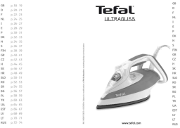 Tefal ULTRAGLISS Manuel utilisateur