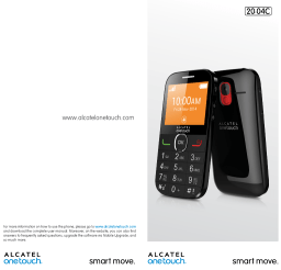 Alcatel 2004C Mode d'emploi