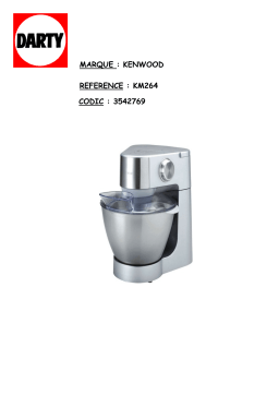 Kenwood KVC5010T Manuel utilisateur