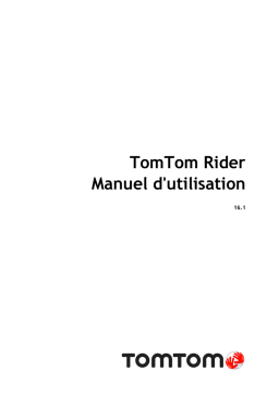 TomTom Rider 410 Manuel utilisateur