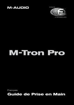 M-Audio M-TRON PRO Manuel utilisateur