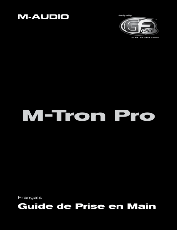 Manuel du propriétaire | M-Audio M-TRON PRO Manuel utilisateur | Fixfr