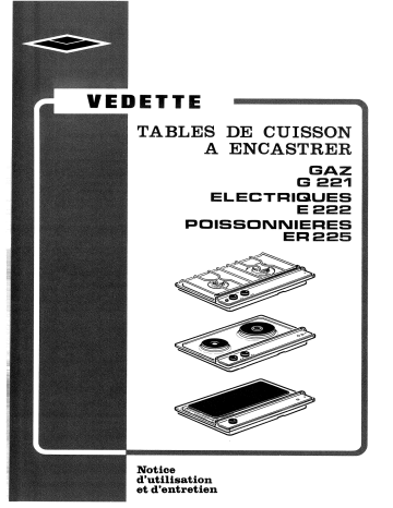 Manuel du propriétaire | Vedette E222 Manuel utilisateur | Fixfr