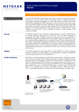 Netgear FVS318G Manuel utilisateur