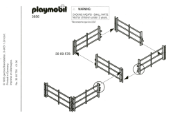 Playmobil 3856 Manuel utilisateur