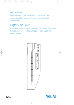 Philips SA159 Manuel utilisateur