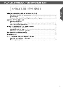 KitchenAid 5KMT221EOB5KMT221EER Manuel utilisateur