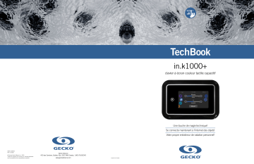 Gecko in.k1000+ Keypad Manuel utilisateur | Fixfr
