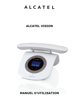 Alcatel Vision Manuel utilisateur