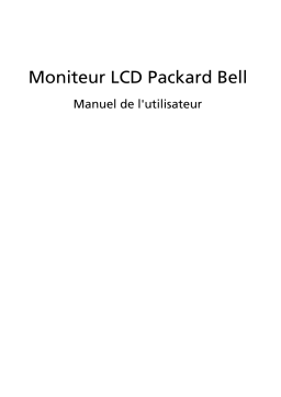 Packard Bell VISEO 223 DXBD Manuel utilisateur