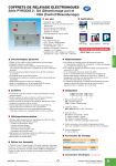 UNELVENT COFFRETS DE RELAYAGE - PYRODIS-2 Manuel utilisateur