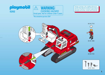 Manuel du propriétaire | Playmobil 5282 Manuel utilisateur | Fixfr