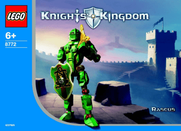Guide d'installation | Lego 65413 Knights Kingdom 8772/8774 Manuel utilisateur | Fixfr