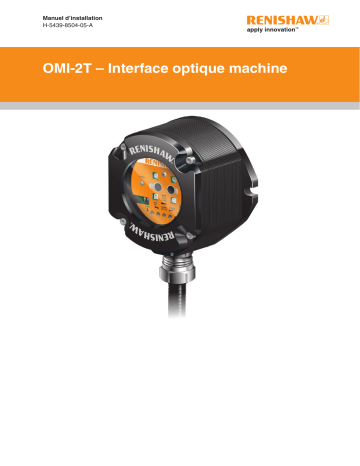 Renishaw OMI-2T optical machine interface Guide d'installation | Fixfr