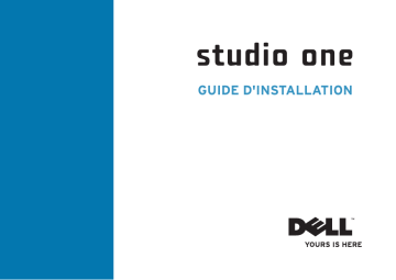 Dell Studio One 19 1909 desktop Guide de démarrage rapide | Fixfr