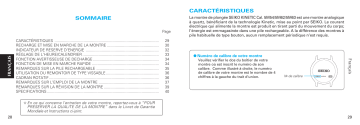 Manuel du propriétaire | Seiko 5M54 KINETIC Manuel utilisateur | Fixfr