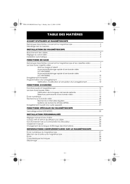 Sharp VC-MH745SM/MH750SM Manuel utilisateur