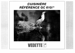 Vedette GC610 Manuel utilisateur